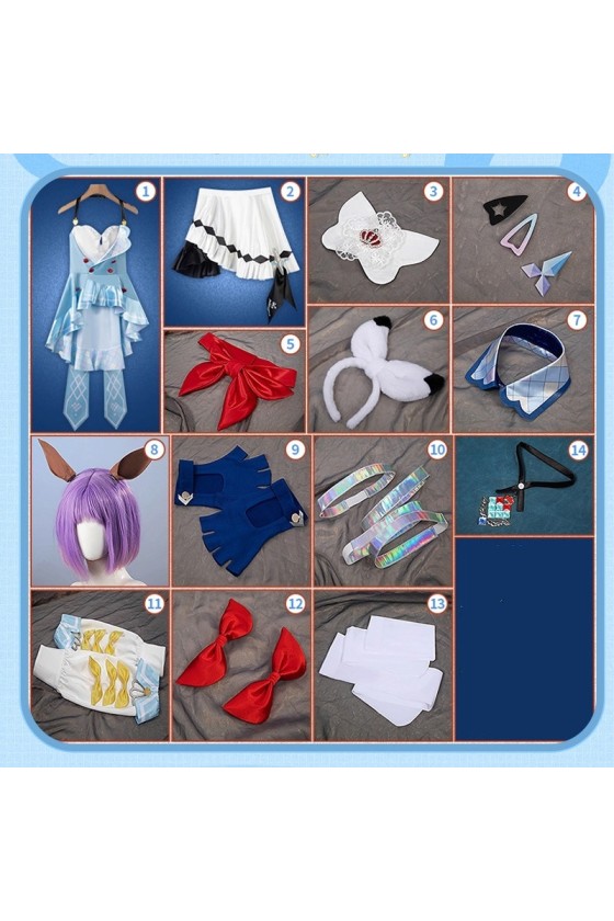 2XXT Cosplay Uma Musume Pretty Derby Almond Eye Race Outfit Cosplay Costume